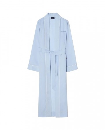 LEXINGTON Lyocell morgenkåpe, lyseblå