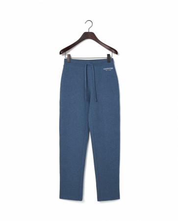 LEXINGTON Classic logo jersey bukser, blå melange