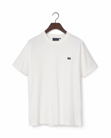 LEXINGTON T-skjorte i økologisk bomull, hvit