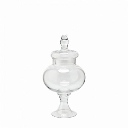 LENE BJERRE Julianna apotekerglass 31 cm – Klart glass