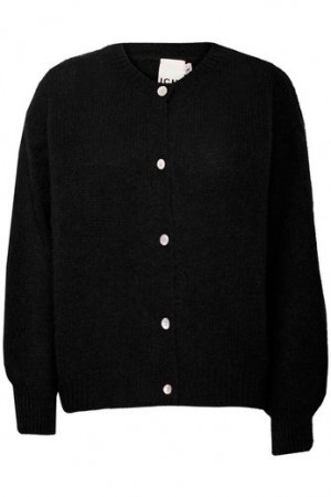 ICHI Marita Strikket Cardigan Svart