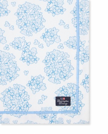 LEXINGTON Tøyservietter med hortensiablomst-print 50x50cm