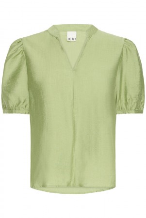 ICHI Wilma Bluse – Grønn