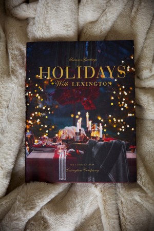LEXINGTON Hollidays bok/ julebok