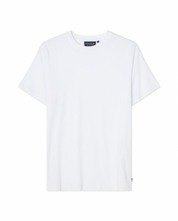 LEXINGTON Casual T-skjorte i bomull–modal, off-white