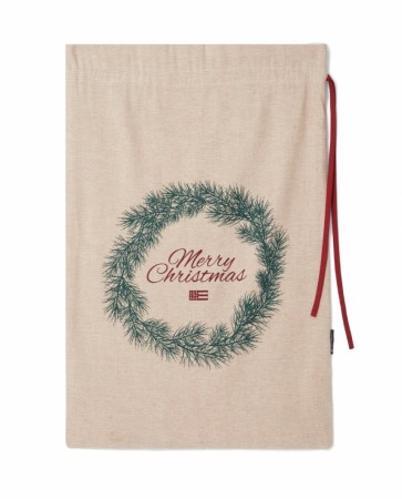 LEXINGTON Jute/Bomull Julegavesekk/Striesekk