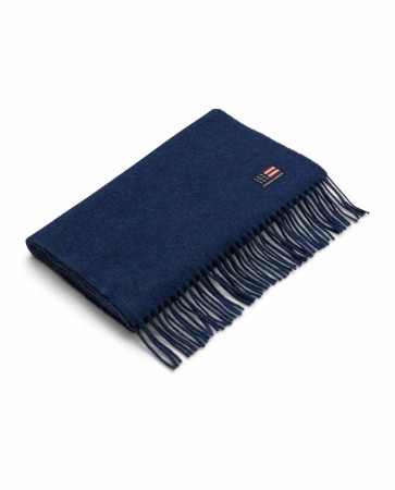 LEXINGTON Ullskjerf i resirkulert ullblanding, Blå